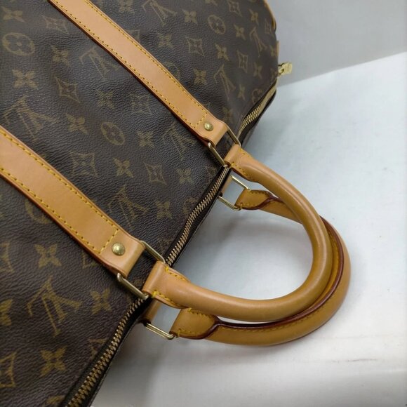 Louis Vuitton LV Boston Bag Keepall 50 Brown Monogram 849-070925 - Picture 6 of 9